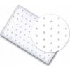 BabiM Rozprávková bavlnená plachta 120x60 Baby Farba: biela hviezdičky BabiM Rozprávková bavlnená plachta 120x60 Baby Farba: biela hviezdičky