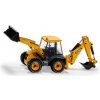 Siku Super 3558 pracovný stroj kolesové rýpadlo JCB 4CX 1:50 Siku Super 3558 pracovný stroj kolesové rýpadlo JCB 4CX 1:50