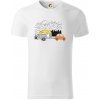 S karavanom v lese - Tričko z organickej bavlny - 2XL ( Biela ) S karavanom v lese - Tričko z organickej bavlny - 2XL ( Biela )