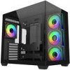 Cooler Master case Elite 681, ATX, Průhledná bočnice, 4x 120mm ARGB Fan, Černá Cooler Master case Elite 681, ATX, Průhledná bočnice, 4x 120mm ARGB Fan, Černá