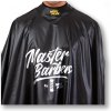 Barber pláštenka s gumovým vysokým golierom Nishman Barber One Cape Black&Yellow