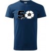 Futbal okrúhle narodeniny 50 - Klasické pánske tričko vyššej gramáže - S ( Polnočná modrá ) Futbal okrúhle narodeniny 50 - Klasické pánske tričko vyššej gramáže - S ( Polnočná modrá )
