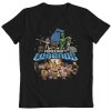 Bioworld Entertainment Minecraft Legends Allies vs Piglin Mobs Kids T-Shirt čierna Bioworld Entertainment Minecraft Legends Allies vs Piglin Mobs Kids T-Shirt čierna