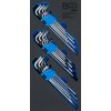 BGS technic Vložka do dielenského vozíka 1/3: sada zahnutých kľúčov | extra dlhé | T-profil (pre Torx), T-profil (pre Torx) s otvorom, vnútorný šesťhran | 27-dielna (BGS 74259) BGS technic Vložka do dielenského vozíka 1/3: sada zahnutých kľúčov | extra dlhé | T-profil (pre Torx), T-profil (pre Torx) s otvorom, vnútorný šesťhran | 27-dielna (BGS 74259)