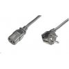 PremiumCord Kabel síťový 230V k počítači 1m kpsp1 PremiumCord Kabel síťový 230V k počítači 1m kpsp1