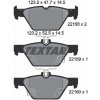 TEXTAR Sada brzdových platničiek kotúčovej brzdy 2215801 TEXTAR Sada brzdových platničiek kotúčovej brzdy 2215801