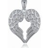 MOISS P0001396 - Strieborný prívesok srdca spojené anjelské krídla MOISS P0001396 - Strieborný prívesok srdca spojené anjelské krídla