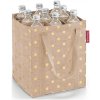 Reisenthel Bottlebag Metallic Dots Coffee REISENTHEL-ZJ6050 Reisenthel Bottlebag Metallic Dots Coffee REISENTHEL-ZJ6050