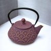 HappyWok Liatinový čajník Seigaiha, fialovo-zlatý (0,8 l) HappyWok Liatinový čajník Seigaiha, fialovo-zlatý (0,8 l)
