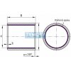INA EGB 5030-E40-Y puzdro klzné, oceľ-PTFE INA EGB 5030-E40-Y puzdro klzné, oceľ-PTFE