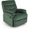 Halmar Polohovacie kreslo Josh, tmavo zelená Halmar Polohovacie kreslo Josh, tmavo zelená