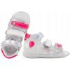 Dievčenské sandále BARTEK sivo-ružové veľ. 22 Dievčenské sandále BARTEK sivo-ružové veľ. 22