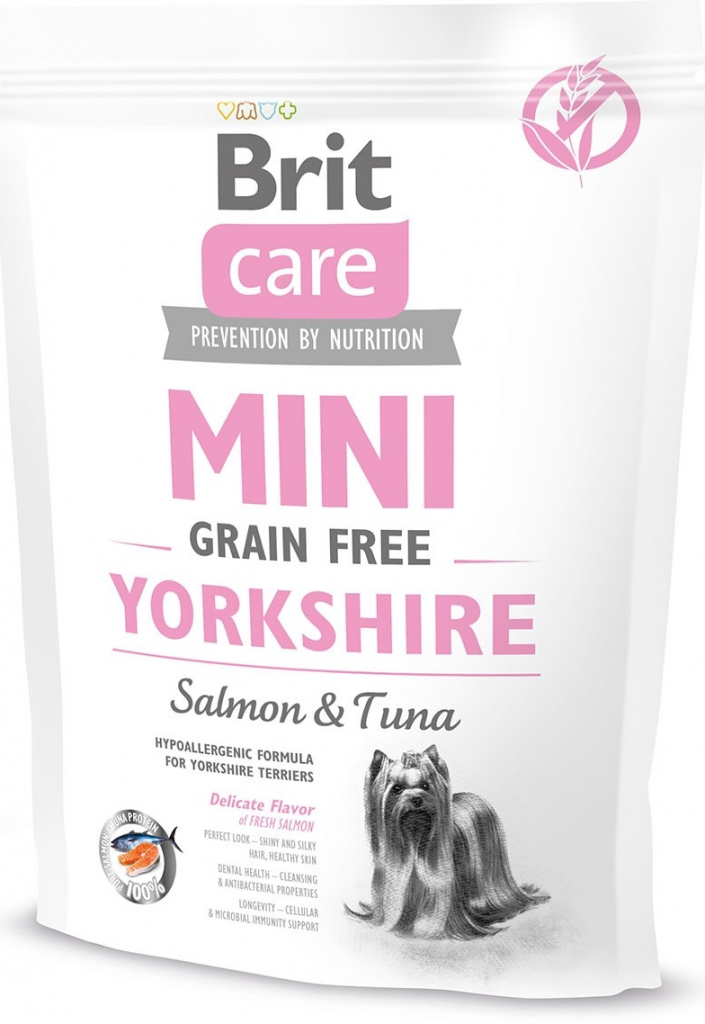 Brit Care Mini Grain-free Yorkshire Salmon & Tuna 0,4 kg