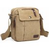 KONO Taška - látková crossbody s priehradkami, khaki KONO Taška - látková crossbody s priehradkami, khaki