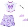Bábika Barbie Fashionistas Oblečenie Módne Doplnky Príslušenstvo Set Bábika Barbie Fashionistas Oblečenie Módne Doplnky Príslušenstvo Set
