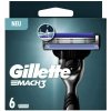 NÁHRADNÉ HLAVICE DO HOLIACEHO STROJČEKA GILLETTE MACH3 6 KS NÁHRADNÉ HLAVICE DO HOLIACEHO STROJČEKA GILLETTE MACH3 6 KS