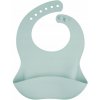 Canpol babies silikónový podbradník zelený