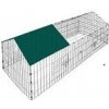 Goleto Kovový výbeh pre králiky, morčatá a iné hlodavce 180 x 75 x 75 cm | zelená strieška Goleto Kovový výbeh pre králiky, morčatá a iné hlodavce 180 x 75 x 75 cm | zelená strieška