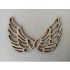 Drevené anjelské krídla 10 cm x 6,7 cm / 50ks Ausis - BRUKR Drevené anjelské krídla 10 cm x 6,7 cm / 50ks Ausis - BRUKR