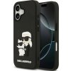 Karl Lagerfeld 3D Rubber Karl and Choupette kryt iPhone 17 čierny 57983127702 Karl Lagerfeld 3D Rubber Karl and Choupette kryt iPhone 17 čierny 57983127702
