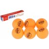 Loptičky na stolný tenis SHIELD 6 ks bezšvové žlté 40 mm Loptičky na stolný tenis SHIELD 6 ks bezšvové žlté 40 mm