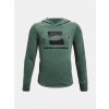Under Armour Chlapčenská mikina RIVAL TERRY HOODIE Zelená YLG Under Armour Chlapčenská mikina RIVAL TERRY HOODIE Zelená YLG