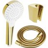 Mexen príslušenstvo - ručný sprchový set Oval R-05, 3-funkcie, zlatá, 785056052-50 Mexen príslušenstvo - ručný sprchový set Oval R-05, 3-funkcie, zlatá, 785056052-50