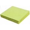 Wimex servítky 2V žltozelené 33x33cm 250ks Wimex servítky 2V žltozelené 33x33cm 250ks