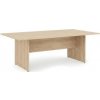 Rokovací stôl BASIC, 220x76x120cm, agát svetlý Rokovací stôl BASIC, 220x76x120cm, agát svetlý