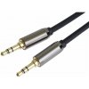 PremiumCord HQ tienený kábel stereo Jack 3.5mm - Jack 3.5mm MM 1,5m kjqmm015 PremiumCord HQ tienený kábel stereo Jack 3.5mm - Jack 3.5mm MM 1,5m kjqmm015