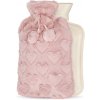 4FIZJO Plyšový termofor s gumeným ohrievačom na vodu v obale ružový 2 l 4FIZJO Plyšový termofor s gumeným ohrievačom na vodu v obale ružový 2 l
