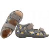 Befado detské sandále, látkové, sivé, veľkosť 24 Befado detské sandále, látkové, sivé, veľkosť 24