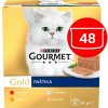 Gourmet Gold konzervy pre mačky tuniak, pečeň, morka, hovädzie paštéta 48x85 g Gourmet Gold konzervy pre mačky tuniak, pečeň, morka, hovädzie paštéta 48x85 g