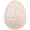 Clayre & Eef Ružová dekorácia vajíčko z kvetov - 22*22*27 cm - Clayre & Eef Clayre & Eef Ružová dekorácia vajíčko z kvetov - 22*22*27 cm - Clayre & Eef