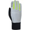OXFORD rukavice BRIGHT GLOVES 2.0 čierna/reflexná/žltá fluo - L