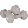 Rebel RBA-2330-4 Liatinové neoprénové činky HEX 2×4 kg, béžové Rebel RBA-2330-4 Liatinové neoprénové činky HEX 2×4 kg, béžové