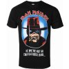 Tričko metal ROCK OFF Iron Maiden Not An English Rock Čierna Tričko metal ROCK OFF Iron Maiden Not An English Rock Čierna