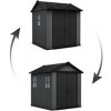 Zahradní domek Keter Newton Plus wide 7x7,5 šedý, s podlahou Zahradní domek Keter Newton Plus wide 7x7,5 šedý, s podlahou