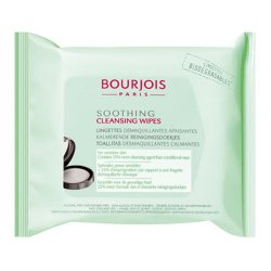 Bourjois Zklidňující čisticí ubrousky pro suchou a citlivou pleť (Soothing Cleansing Wipes) 25 ks