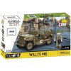 Cobi 3133 World War II Americký ozbrojený terénny automobil Jeep Willys MB