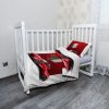 Sablio Mikroplyšové detské obliečky do postieľky Ferrari Talianska vlajka na červenom bloku - 100x135 / 40x60 Sablio Mikroplyšové detské obliečky do postieľky Ferrari Talianska vlajka na červenom bloku - 100x135 / 40x60