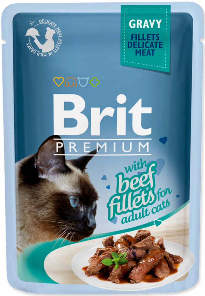 Brit Premium Cat D Fillets in Gravy With Tuna 85 g