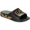 Emporio Armani EA7 športové šľapky CRUSHER DISTANCE SLIDE Čierna Emporio Armani EA7 športové šľapky CRUSHER DISTANCE SLIDE Čierna