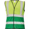 Cerva Reflexná vesta LYNX DUO - Žltá / zelená | 3XL Cerva Reflexná vesta LYNX DUO - Žltá / zelená | 3XL