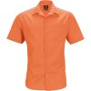 James & Nicholson Košile JN 644, popelínová, business, krátký rukáv COT02064423516-orange Oranžová 6XL James & Nicholson Košile JN 644, popelínová, business, krátký rukáv COT02064423516-orange Oranžová 6XL
