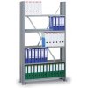 Archivačný regál s bočnými stenami Variant, 1950 x 1000 x 300, základný Archivačný regál s bočnými stenami Variant, 1950 x 1000 x 300, základný