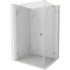 MEXEN/S - Lunar-B sprchovací kút dvere krídlové ľavá 95 x 70, transparent, zlato 832-095-070-50-00-L MEXEN/S - Lunar-B sprchovací kút dvere krídlové ľavá 95 x 70, transparent, zlato 832-095-070-50-00-L