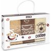 FARO Darčekové balenie 3 ks froté uterákov s výšivkou Coffe Bavlna - Froté, 30/50 cm FARO Darčekové balenie 3 ks froté uterákov s výšivkou Coffe Bavlna - Froté, 30/50 cm