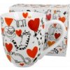 Šálka jumbo CATS HEART 1000ml v darčekovom balení (Šálka mačka - mačky) Šálka jumbo CATS HEART 1000ml v darčekovom balení (Šálka mačka - mačky)