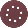 MAKITA papier brúsny suchý zips 125 mm 8 dier K80, 10 ks P-43555 MAKITA papier brúsny suchý zips 125 mm 8 dier K80, 10 ks P-43555
